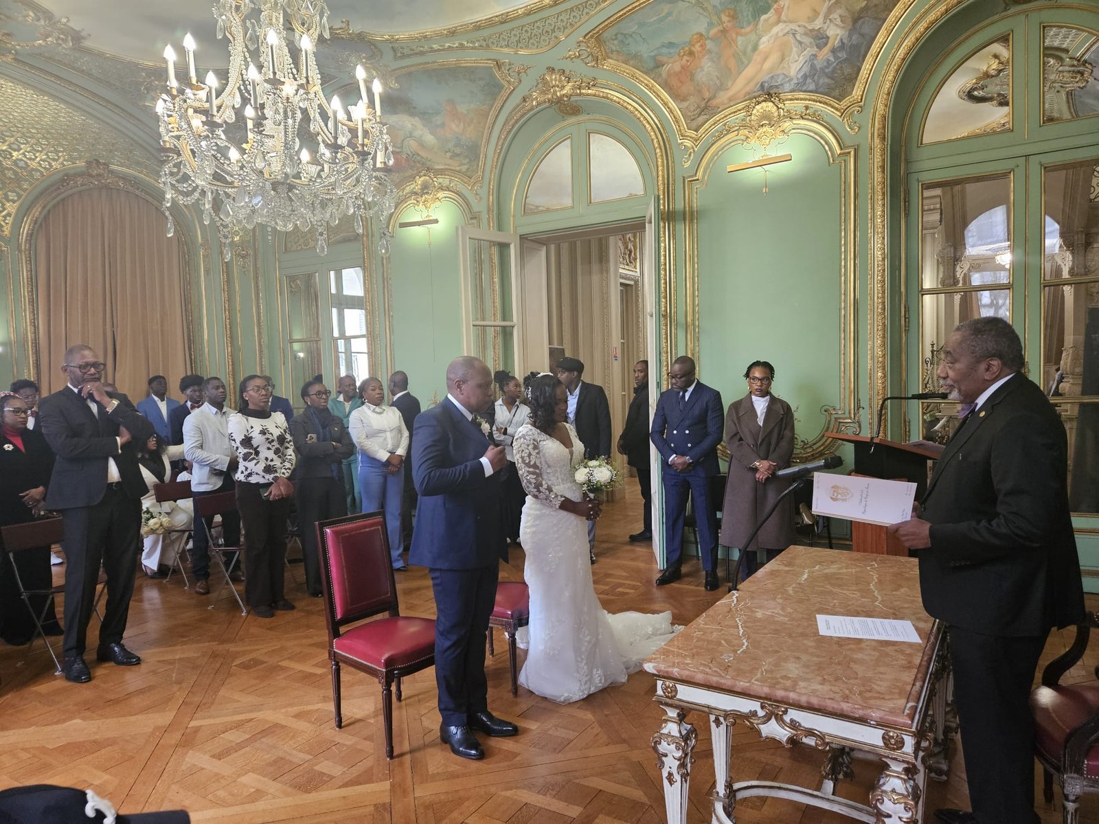 Célébration à l’ambassade du Congo du premier mariage de l'année 2026 