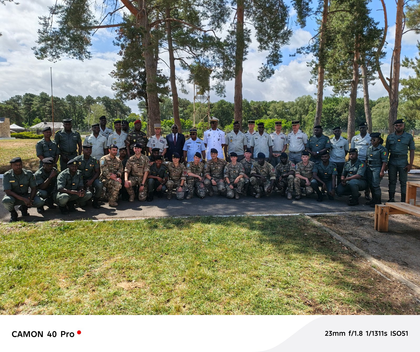 Coopération franco-congolaise : l’excellence du génie militaire célébrée à Thorée-les-Pins